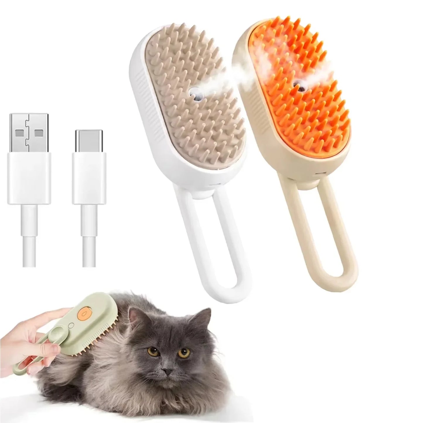 PetCozy™ Cat Steam Brush