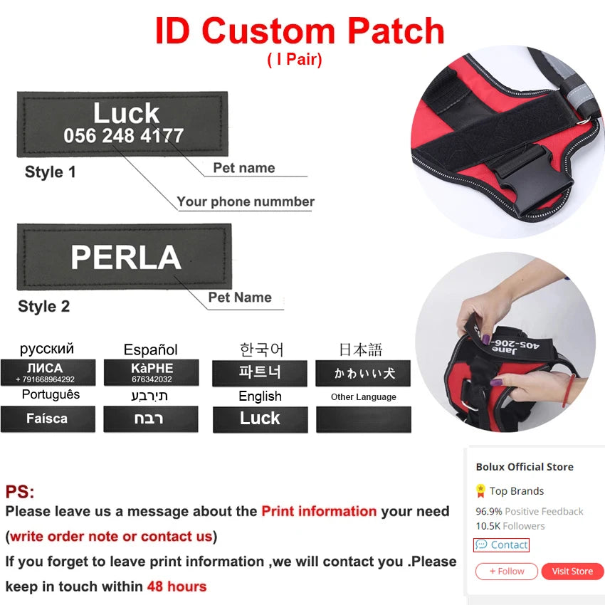 PetCozy™ Personalized Dog Harness